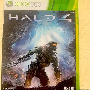 Xbox 360 game. Halo 4. With 14 days of Xbox live gold pass